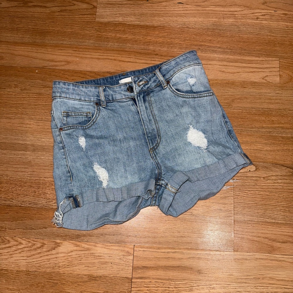 H&M Light Blue Jean Shorts